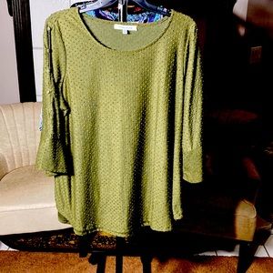 Rose + Olive 1x top